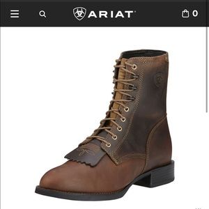 Ariat Lace Up boots!